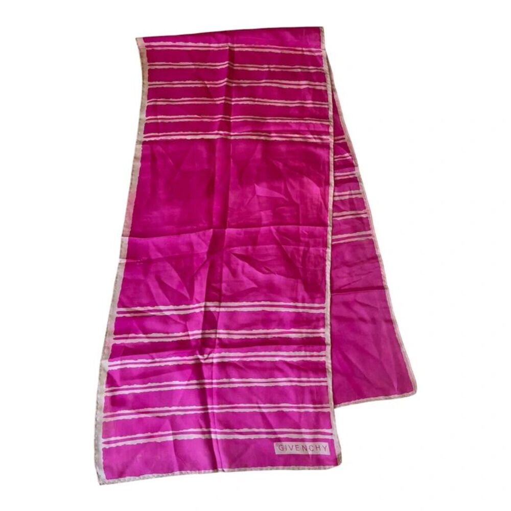Givenchy Silk Pink Scarf